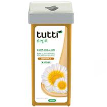 Cera Depilatória Roll-On corporal facial 100g Tutti Depil