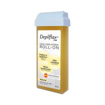 Cera Depilatória Roll-on Natural 100g - Depilflax