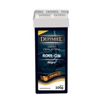 Cera Depilatória Roll-on Negra 100g - Depimiel
