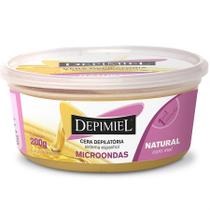 Cera Depilatória Sistema Espanhol Natural para Microondas com Mel 250g Depimiel Cera Depilatória Sistema Espanhol Natural para Microondas com Mel 250g Depimiel