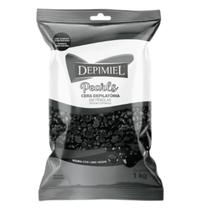 Cera Depimiel em Pérolas Negra 1kg SISTEMA ESPANHOL Cera Depimiel em Pérolas Negra 1kg SISTEMA ESPANHOL