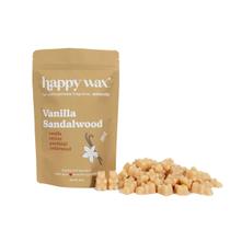 Cera derrete Happy Wax com aroma de baunilha e sândalo, 240 ml Cera derrete Happy Wax com aroma de baunilha e sândalo, 240 ml