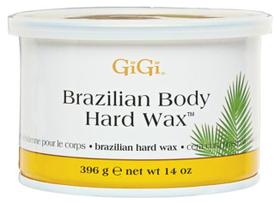 Cera dura GiGi Brazilian Body 414ml para depilação