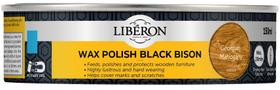 Cera em Pasta Black Bison Libéron, 150 ml, Mogno Georgiano
