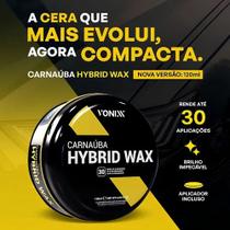 Cera Em Pasta Híbrida Carnaúba Hybrid Wax 120ml Vonixx