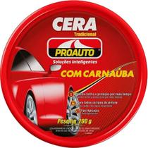 Cera em Pasta Tradicional com Carnaúba Proauto 200g