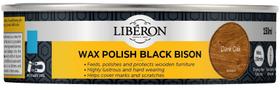 Cera em Pasta Wood Wax Libéron Black Bison 150ml Carvalho Escuro