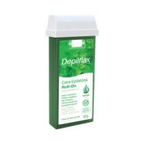 Cera Epilatória Depilflax Roll-on Hortelã 100g