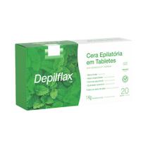 Cera Epilatória Depilflax Tablete Hortelã 1kg