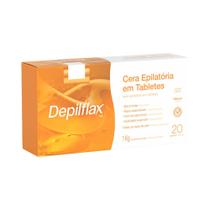 Cera Epilatória Depilflax Tablete Natural 1kg