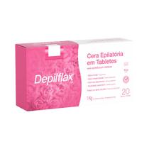 Cera Epilatória Depilflax Tablete Rosa 1kg