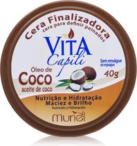 Cera Finalizadora Vita Capilar Óleo Coco 40g