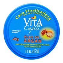 Cera Finalizadora Vita Capili Óleo de Argan 40g - Muriel Cera Finalizadora Vita Capili Óleo de Argan 40g - Muriel