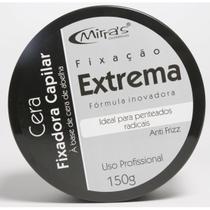 Cera Fixadora Capilar Anti-Frizz Fixação Extrema 150g - Mirras