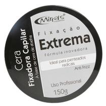 Cera Fixadora Capilar Fixação Extrema MirraS - Cera Modeladora Para Os Cabelos