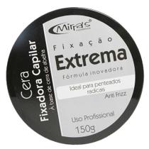 Cera Fixadora Capilar Fixação Extrema MirraS - Cera Modeladora Para Os Cabelos