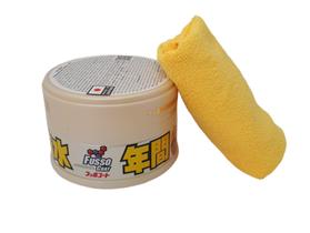 Cera Fusso Coat L. Soft 99 C. Claras 200g e Microfiba