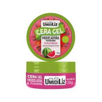 Cera Gel Modeladora Fixadora Umidiliz Melancia 120g - Muriel