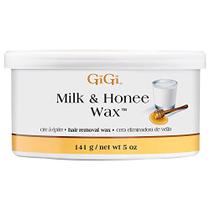 Cera GiGi Milk & Honee para depilação/depilação, 5 oz