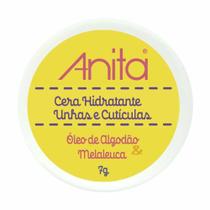 Cera Hidratante Unhas e Cutículas Óleo de Algodão & Melaleuca 7g - Anita Cera Hidratante Unhas e Cutículas Óleo de Algodão & Melaleuca 7g - Anita