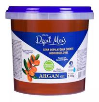 Cera Hidrossolúvel Argan 1,3kg - Depil Mais