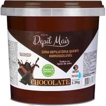 Cera hidrossolúvel Chocolate 1,3kg - Depil Mais