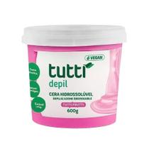 Cera Hidrossolúvel Tutti Frutti Vegan Tutti Depil 600G Cera Hidrossolúvel Tutti Frutti Vegan Tutti Depil 600G