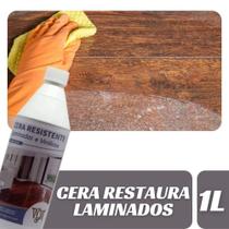 Cera Laminados Ardósia Paviflex Restauração Brilho W&W 1L