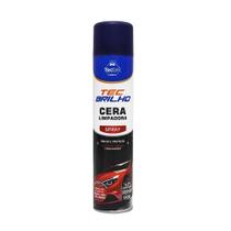 Cera Limpadora Automotiva Tecbril Carnauba Spray 300Ml