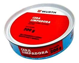 Cera Limpadora Wurth Carnaúba Automotiva 200g