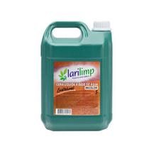 Cera líquida a base de água incolor - Larilimp 5 L Brilho limpeza