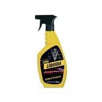 Cera Líquida Automotiva com Gatilho Limpador V8 Sanol 500ml