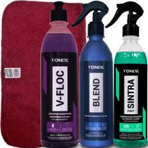 Cera Liquida Blend + Shampoo V-Floc + Sintra Fast Apc-Vonixx