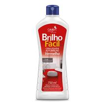 Cera liquida brilho facil vermelho 750ml