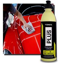 Cera Liquida Carnauba Plus Protetora Limpadora +brilho Vonix