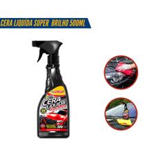 Cera Liquida Com Carnaúba Polidora Super Brilho - 500 ML