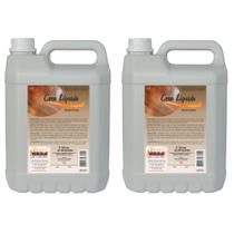 Cera líquida Incolor Tradicional - Kit com 2 galões - 5 litros cada - Limpbrás Cera líquida Incolor Tradicional - Kit com 2 galões - 5 litros cada - Limpbrás