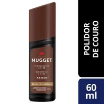 Cera Líquida Nugget Brilho E Proteção Para Calçados Botinas Botas Sapatos Polidor Marrom 60ml Cera Líquida Nugget Brilho E Proteção Para Calçados Botinas Botas Sapatos Polidor Marrom 60ml
