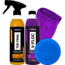 Cera Liquida Tok Final Manutenção Brilho V-Floc Shampoo Vonixx
