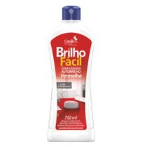 Cera Líquida Vermelha 750ml Brilho Fácil Cera Líquida Vermelha 750ml Brilho Fácil