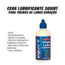 Cera lubrificante squirt de longa duração 120ml