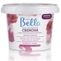 Cera Micro-Ondas Pétalas De Rosas Cremosa Depil Bella 200 G