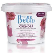Cera Micro-Ondas Pétalas De Rosas Cremosa Depil Bella 200 G