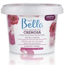 Cera Micro Ondas Pétalas De Rosas Cremosa Depil Bella 200gr