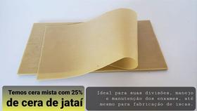 Cera Mista para ASF com 25% de Cera de Abelhas Nativas - Ideal para Divisões e Multiplicações - 100g - Bem Macia e Cheirosa