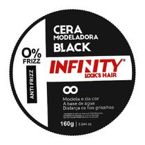 Cera Modeladora Antifrizz Black 160g - Infinity