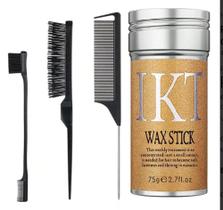 Cera Modeladora Bastão 75g Wax Stick Ikt + 3 Pentes