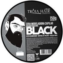 Cera Modeladora Black Pigmentante 150g - Troia Hair