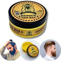 Cera Modeladora Danger Hair Barba Forte 60g Alta Fixação Cera Modeladora Danger Hair Barba Forte 60g Alta Fixação