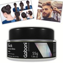 Cera Modeladora Efeito Matte Com Filtro Solar Rock Gas Way 55g Gaboni Professional